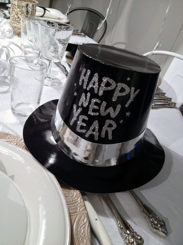 nouvel-an, décoration de table, new year, deco, blog, geraldine