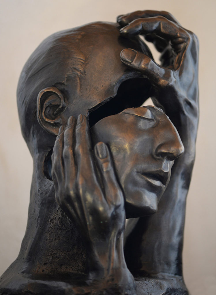 Sculpture de Gerald Hach, Le Rêveur