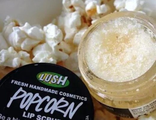 lush popcorn lipscrub, beaute, conseils, lush